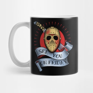 friday the 13th Mug